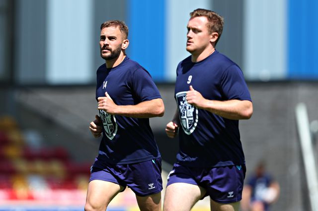 Connor Jones of Featherstone Rovers before the Betfred Championship match York City Knights vs Featherstone Rovers at LNER Community Stadium, York, United Kingdom, 29th June 2025

(Photo by Sam Eaden/News Images)