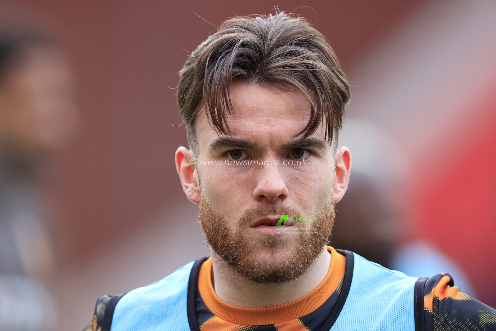 Aaron Connolly #44 of Hull City during the warm up ahead of the Sky Bet Championship match Stoke City vs Hull City at Bet365 Stadium, Stoke-on-Trent, United Kingdom, 11th February 2023

(Photo by Conor Molloy/News Images)