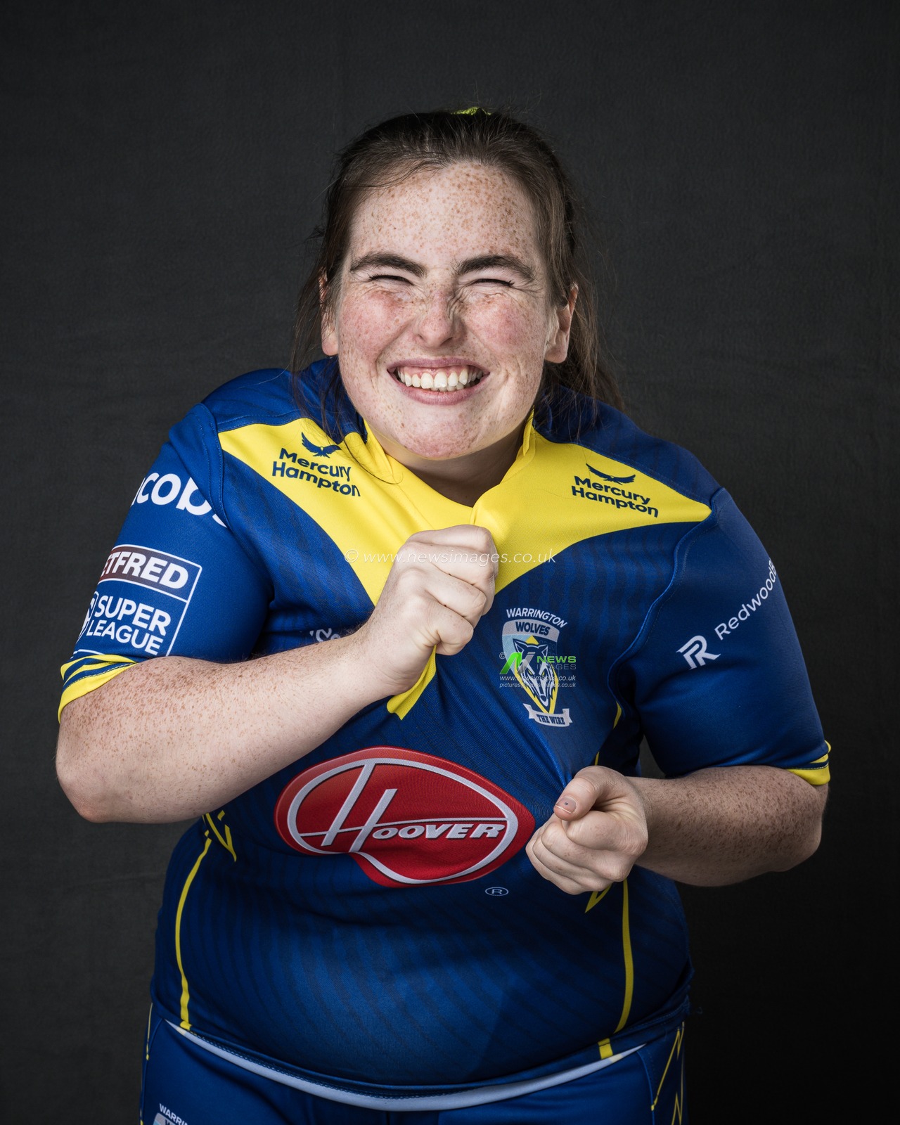 Warrington Wolves Women Headshots at Halliwell Jones Stadium, Warrington, United Kingdom, 5th March 2024

(Photo by Craig Thomas/News Images)