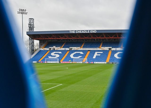 Sky Bet League 2 Stockport County v Colchester United