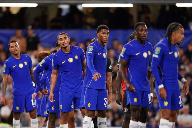 during the Carabao Cup round 2 match Chelsea vs Luton Town at Stamford Bridge, London, United Kingdom on 27 August 2026

(Photo by Harvey Murphy/News Images)