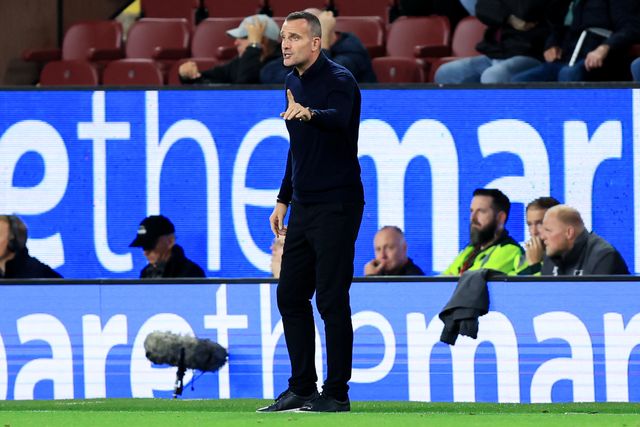 Nicky Hayen manager of Burnley during the Sky Bet Championship match Burnley vs Middlesbrough at Turf Moor, Burnley, United Kingdom on 02 September 2026

(Photo by Jorge Horsted/News Images)