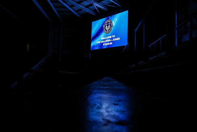 A general view of Halliwell Jones Stadium ahead of the Betfred Challenge Cup match Warrington Wolves vs Sheffield Eagles at The Halliwell Jones Stadium, Warrington, United Kingdom on 06 February 2026

(Photo by Alfie Cosgrove/News Images)