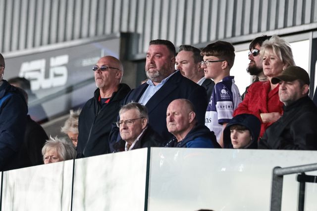 Matthew Ellis owner of Wakefield Trinity looks on at 22-22 during the Betfred Challenge Cup Quarter Final match Wakefield Trinity vs Wigan Warriors at DIY Kitchens Stadium, Wakefield, United Kingdom on 12 April 2026

(Photo by Mark Cosgrove/News Images)