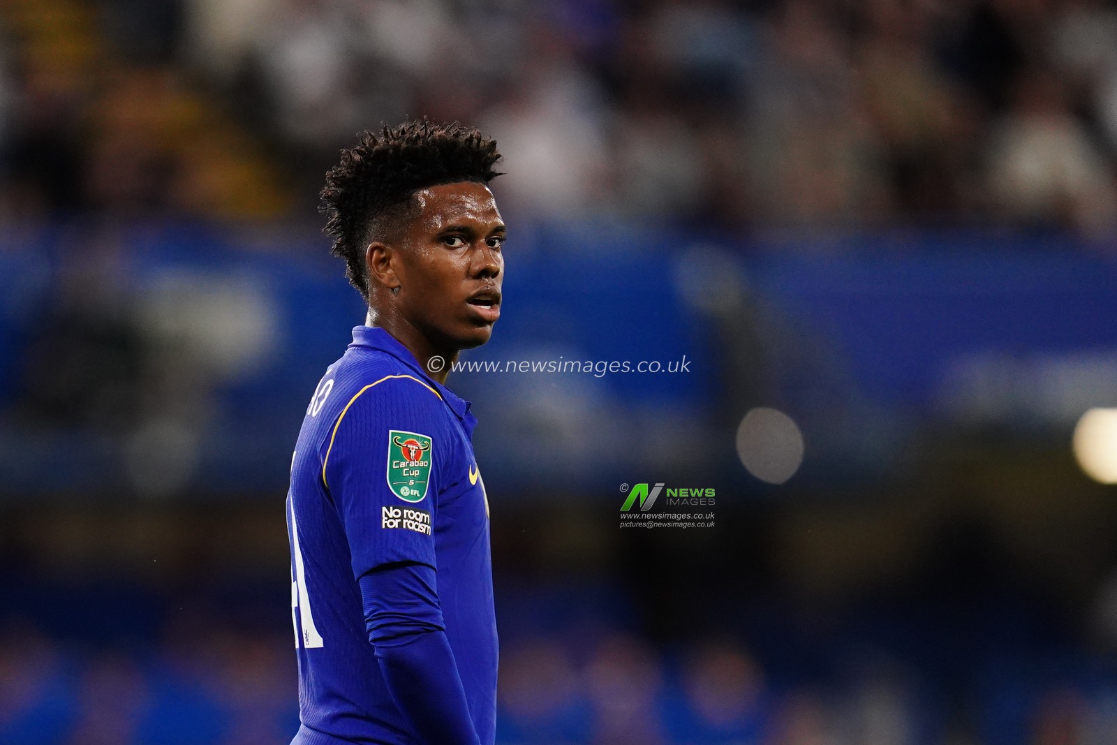 Estevao of Chelsea during the Carabao Cup round 2 match Chelsea vs Luton Town at Stamford Bridge, London, United Kingdom on 27 August 2026

(Photo by Harvey Murphy/News Images)