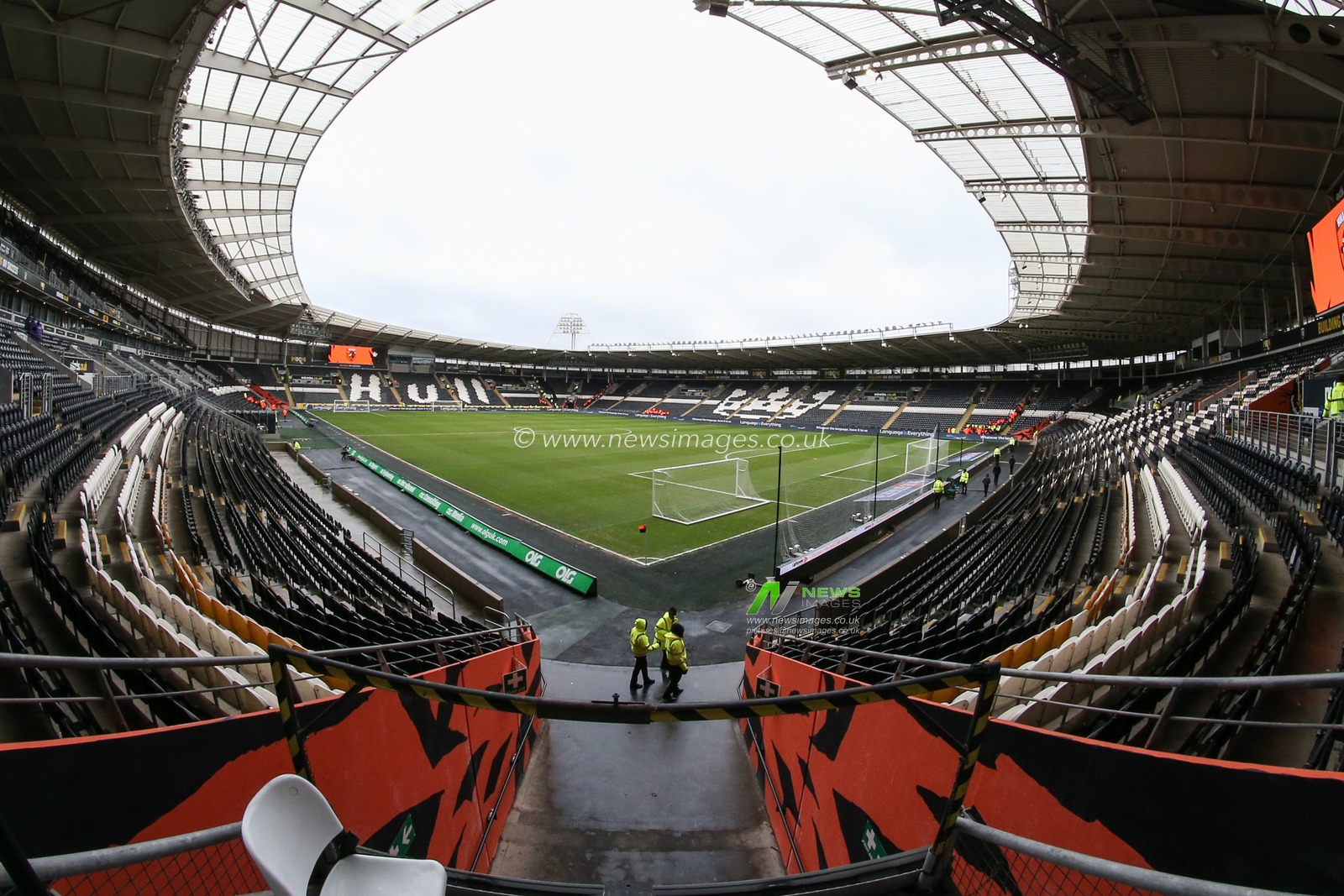 Ground view from inside the MKM Stadium