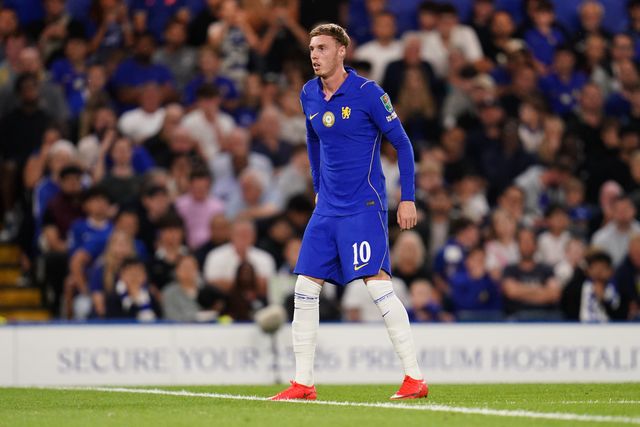 Cole Palmer of Chelsea during the Carabao Cup round 2 match Chelsea vs Luton Town at Stamford Bridge, London, United Kingdom on 27 August 2026

(Photo by Harvey Murphy/News Images)