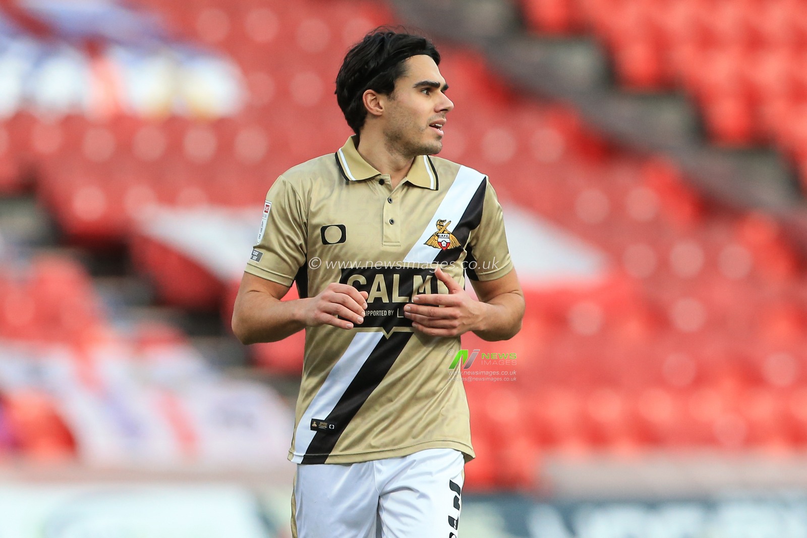 Reece James #3 of Doncaster Rovers during the game