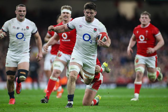 Ben Curry of England during the 2025 Guinness 6 Nations match Wales vs England at Principality Stadium, Cardiff, United Kingdom, 15th March 2025

(Photo by Andrew Lewis/News Images)