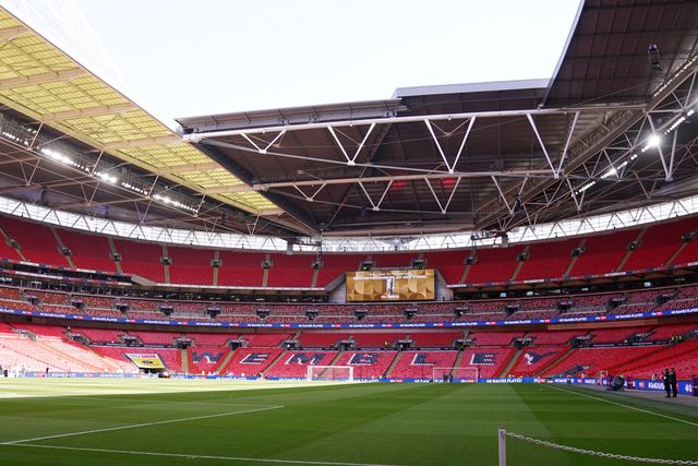 General view of Wembley Stadium ahead of the Sky Bet Championship Playoffs Final match Hull City vs Middlesbrough at Wembley Stadium, London, United Kingdom on 23 May 2026

(Photo by Harvey Murphy/News Images)