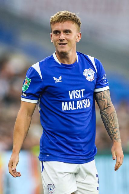 Isaak Davies of Cardiff City during the Carabao Cup round 2 match Cardiff City vs Norwich City at Cardiff City Stadium, Cardiff, United Kingdom on 25 August 2026

(Photo by Andrew Lewis/News Images)