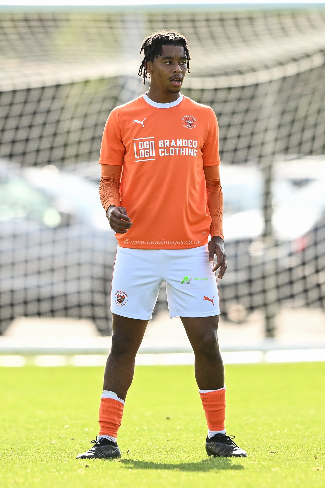 during the Central League match Preston North End vs Blackpool at Springfield Training Ground, Preston, United Kingdom, 26th September 2023

(Photo by Craig Thomas/News Images)