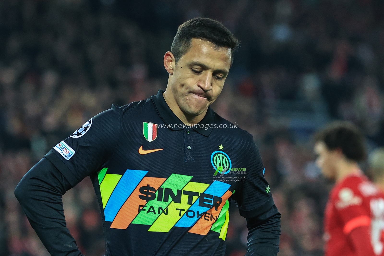Alexis SÃ¡nchez #7 of Inter Milan during the game