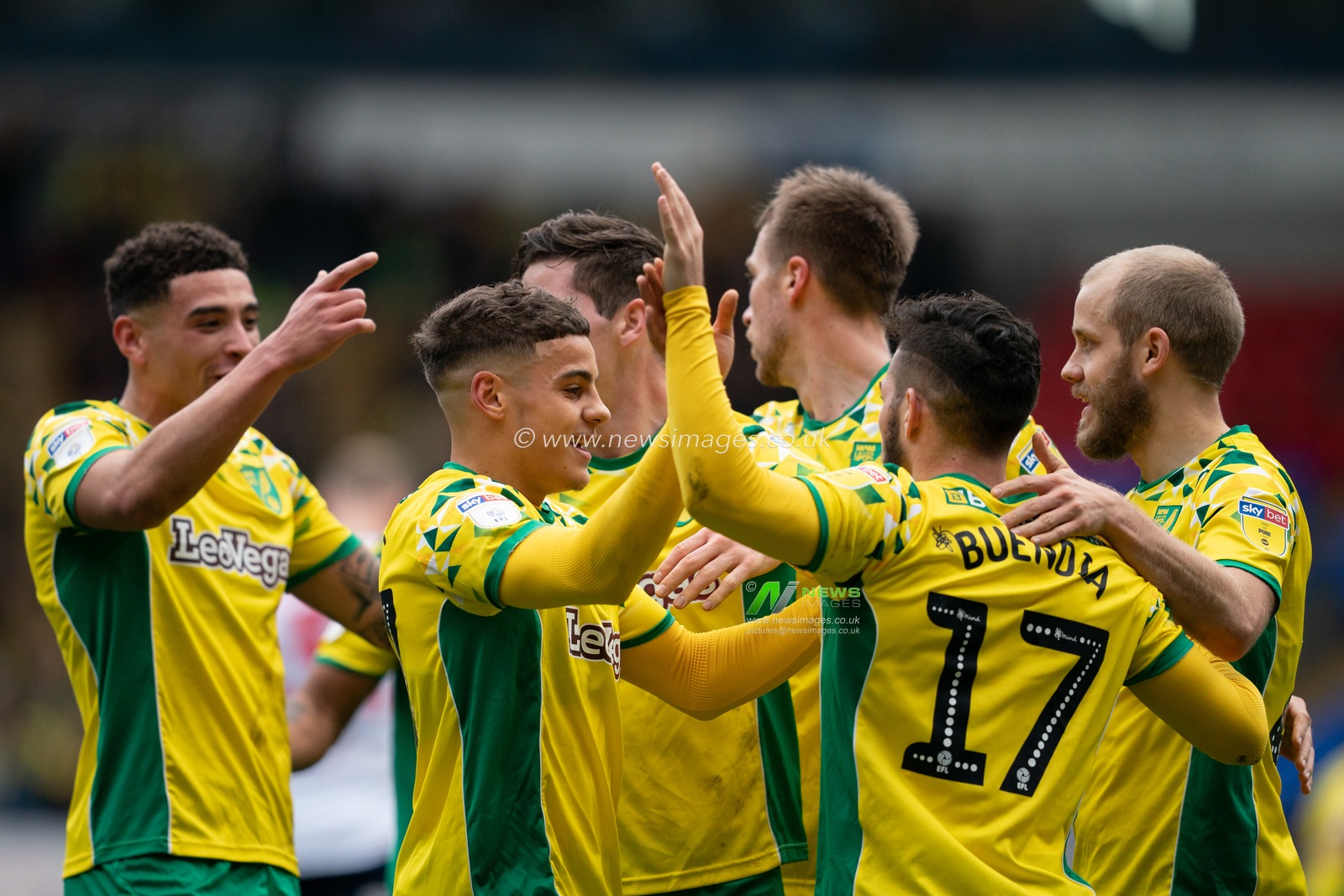 Norwich City's Yanic Wildschut celebrates scoring his sides third goal 


16th February 2019, University of Bolton Stadium, Bolton, England; Sky Bet Championship, Bolton Wonderers vs Norwich City ; 


Credit: Terry Donnelly /News Images

English Football League images are subject to DataCo Licence