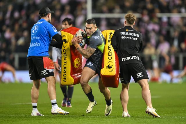Betfred Super League Round 3 Leigh Leopards v Catalans Dragons