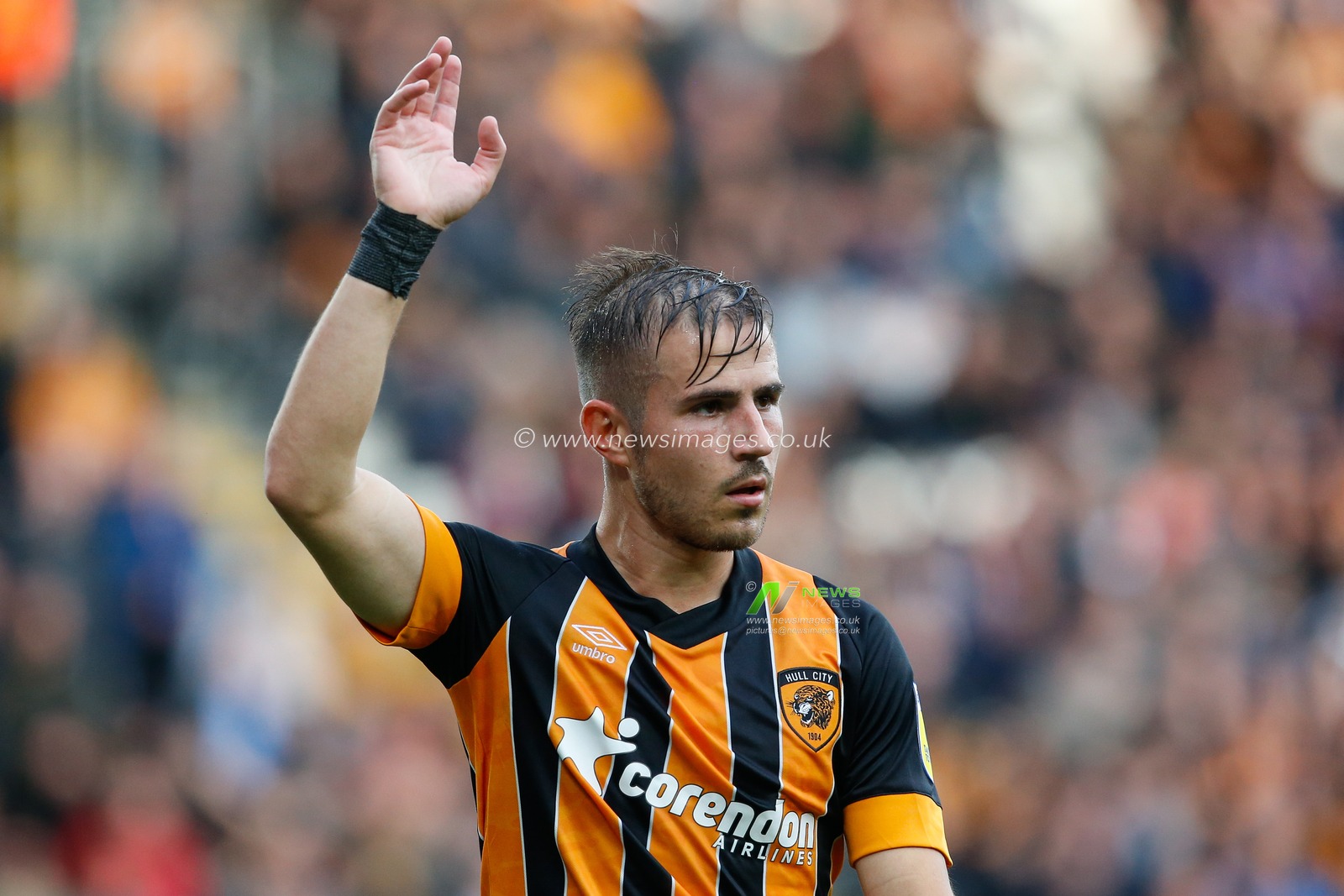 Dimitrios Pelkas #20 of Hull City during the Sky Bet Championship match Hull City vs Blackburn Rovers at MKM Stadium, Hull, United Kingdom, 29th October 2022

(Photo by Ben Early/News Images)