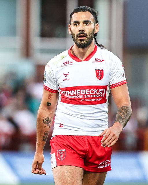 Tyrone May of Hull KR during the Betfred Super League round 10 match Hull KR vs Castleford Tigers at Sewell Group Craven Park, Hull, United Kingdom on 30 April 2026

(Photo by Alfie Cosgrove/News Images)