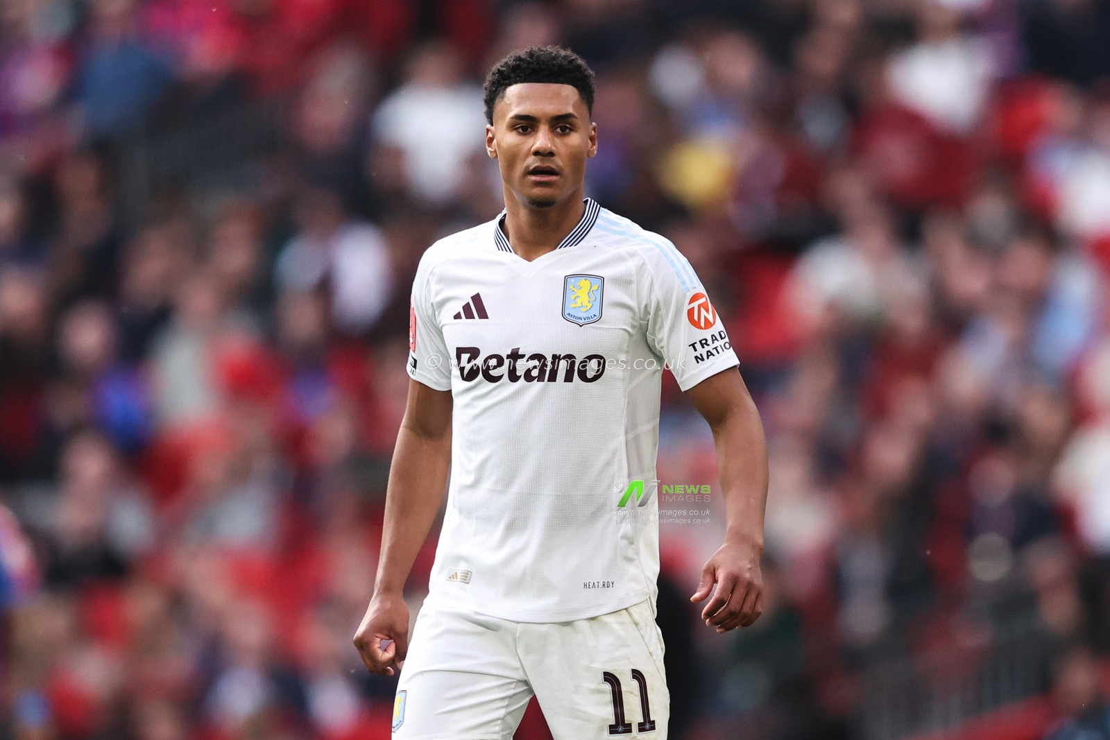 Ollie Watkins of Aston Villa during the Emirates FA Cup Semi-Final match Crystal Palace vs Aston Villa at Wembley Stadium, London, United Kingdom, 26th April 2025

(Photo by Alfie Cosgrove/News Images)