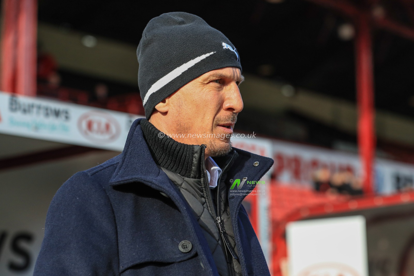 Gerhard Struber manager of Barnsley FC during the game