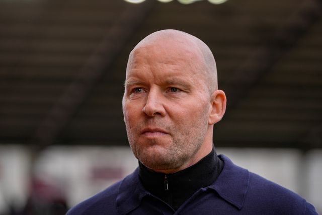 Henrik Pedersen manager of Sheffield Wednesday prior to kick off during the Sky Bet Championship match Stoke City vs Sheffield Wednesday at Bet365 Stadium, Stoke On Trent, United Kingdom on 03 April 2026

(Photo by Maynard Manyowa/News Images)