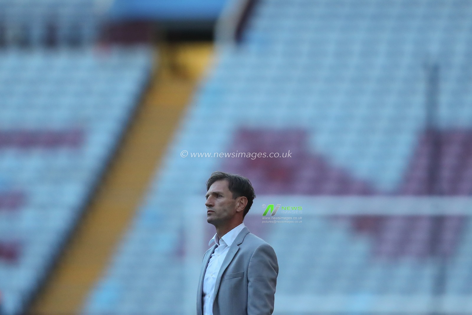 Krunoslav Rendulic manager of HSK Zrinjski Mostar arrives ahead of the UEFA Europa Conference League match Aston Villa vs HÅ K Zrinjski Mostar at Villa Park, Birmingham, United Kingdom, 5th October 2023

(Photo by Gareth Evans/News Images)