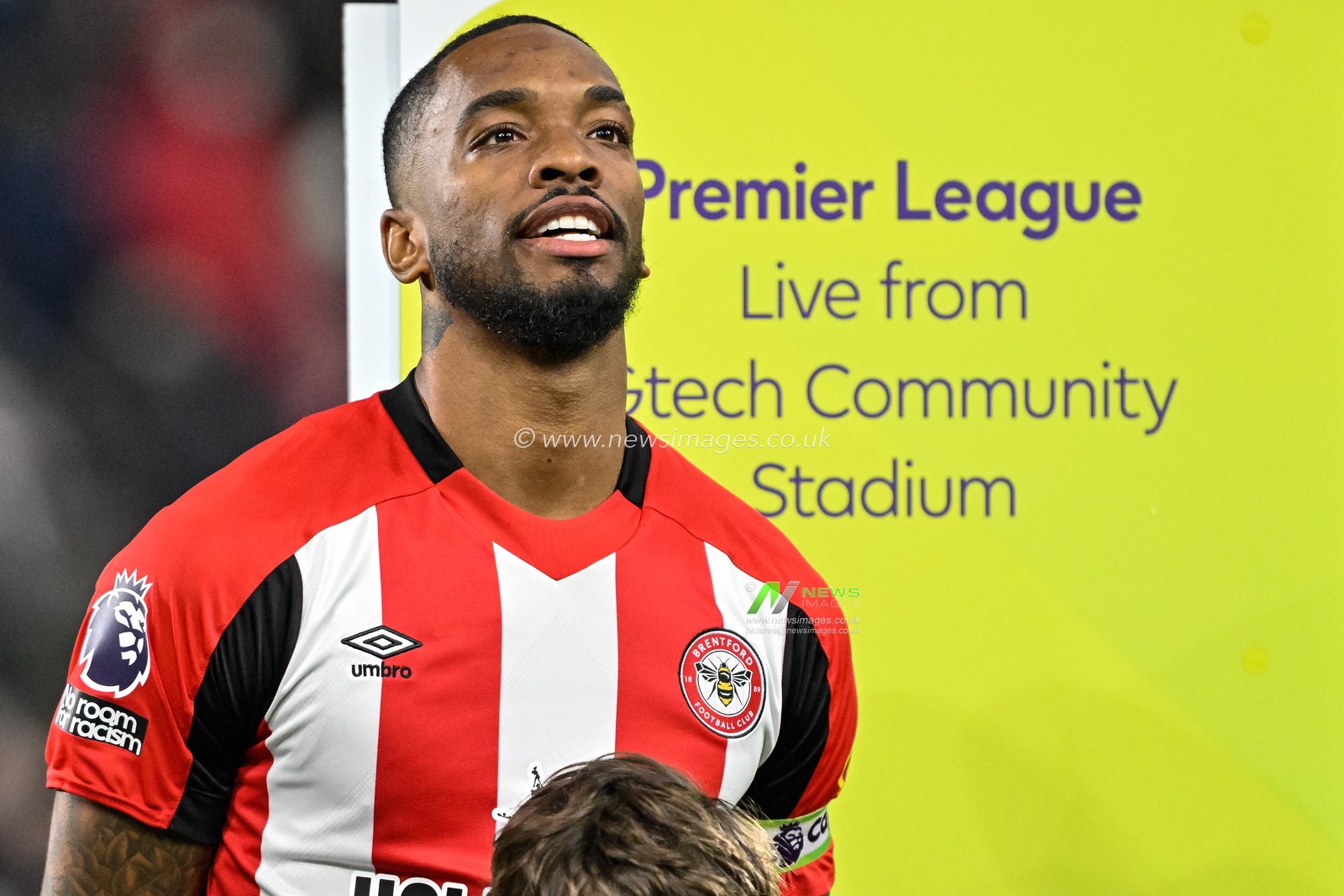 Ivan Toney of Brentford lines during the Premier League match Brentford vs Nottingham Forest at The Gtech Community Stadium, London, United Kingdom, 20th January 2024

(Photo by Cody Froggatt/News Images)