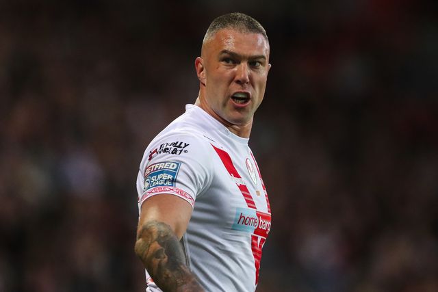 Curtis Sironen of St. Helens during the Betfred Super League  Round 7 match St Helens vs Wakefield Trinity at Totally Wicked Stadium, St Helens, United Kingdom, 11th April 2025

(Photo by Gareth Evans/News Images)