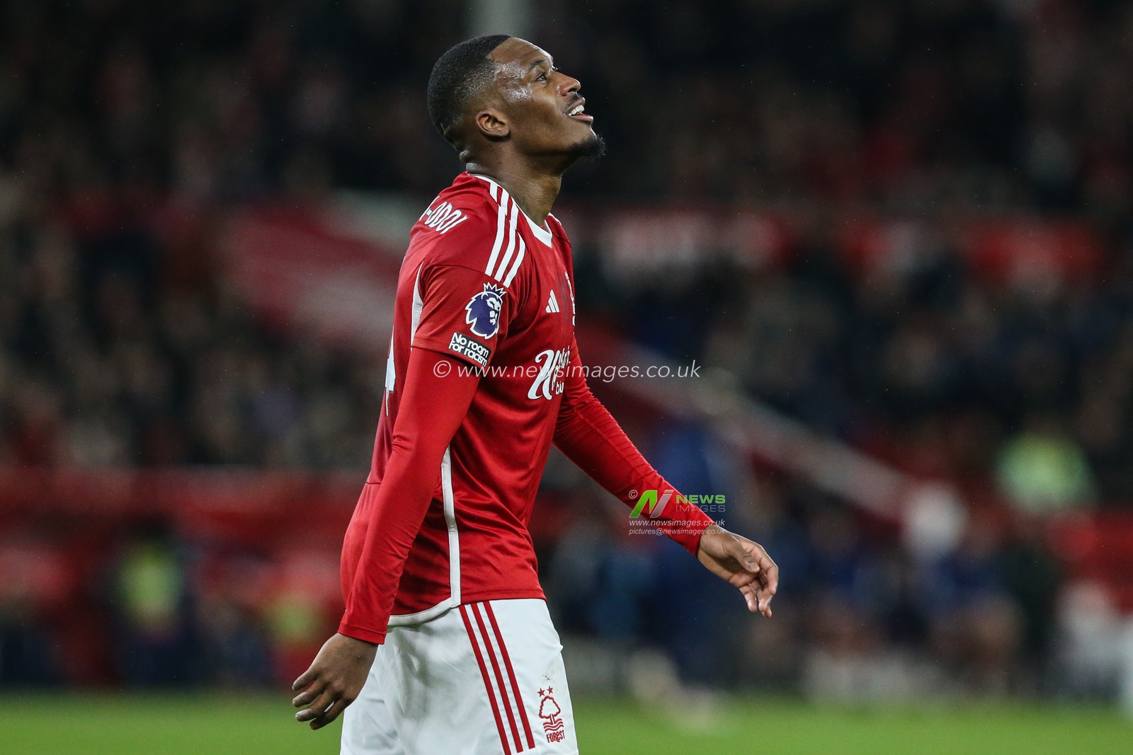 Callum Hudson-Odoi of Nottingham Forest reacts during the Premier League match Nottingham Forest vs Newcastle United at City Ground, Nottingham, United Kingdom, 10th February 2024

(Photo by Gareth Evans/News Images)