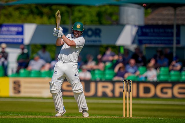 Haseeb Hameed of Nottinghamshire takes a run during Leicestershire County Cricket Club vs Nottinghamshire County Cricket Club in Country Cricket Division One Day 1 at Grace Road, Leicester, United Kingdom on 01 May 2026

(Photo by Maynard Manyowa/News Images)