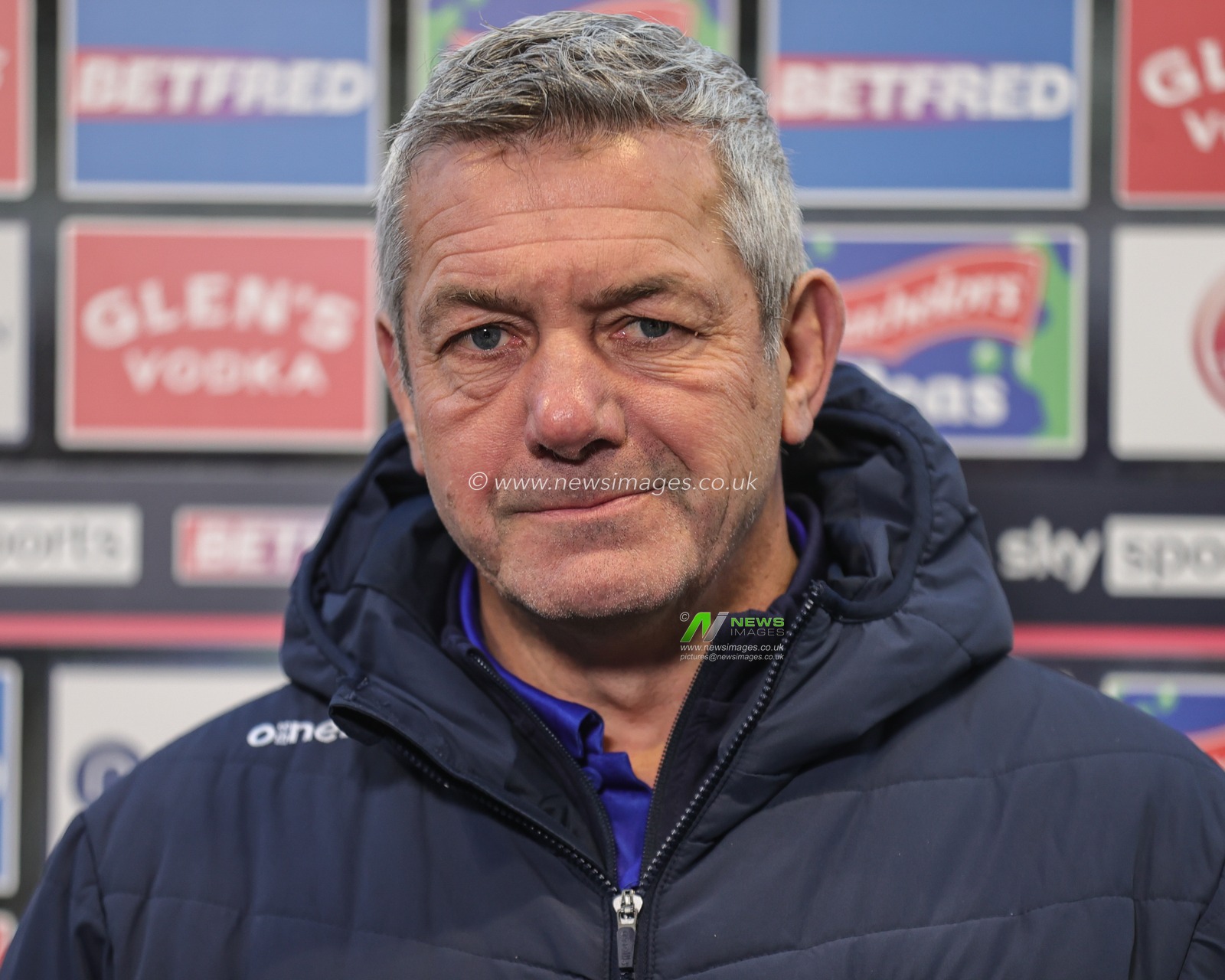 Daryl Powell Head Coach of Warrington Wolves during the Betfred Super League Round 9 match Warrington Wolves vs Wigan Warriors at Halliwell Jones Stadium, Warrington, United Kingdom, 14th April 2023

(Photo by Mark Cosgrove/News Images)