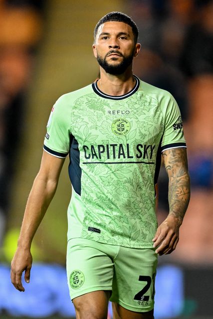 Nahki Wells of Luton Town during the Sky Bet League 1 match Blackpool vs Luton Town at Bloomfield Road, Blackpool, United Kingdom, 30th September 2025

(Photo by Adam Gee/News Images)