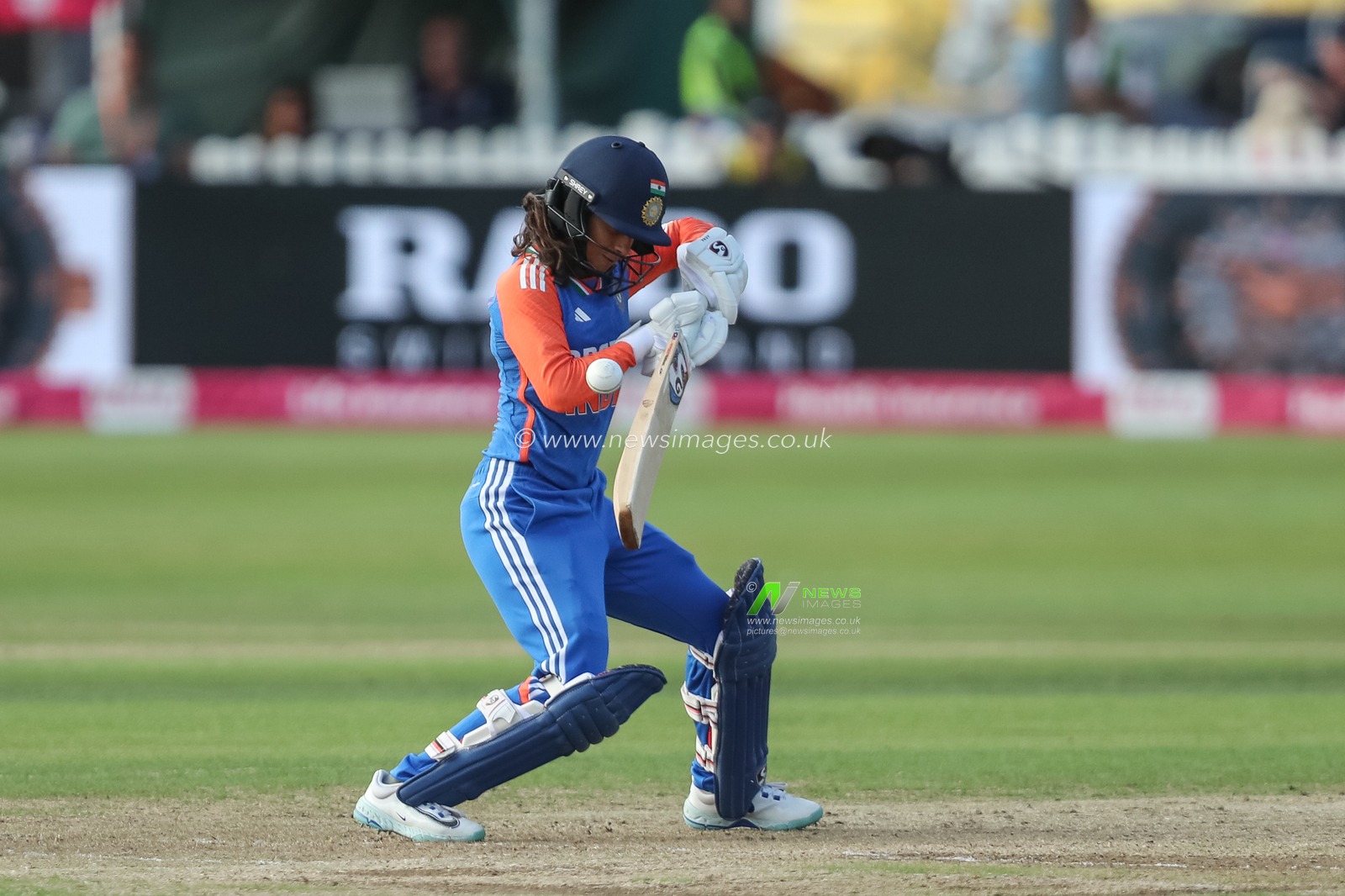 Jemimah of India in action during the 2nd Vitality IT20 England Women vs India Women at Seat Unique Stadium, Bristol, United Kingdom, 1st July 2025

(Photo by Izzy Poles/News Images)