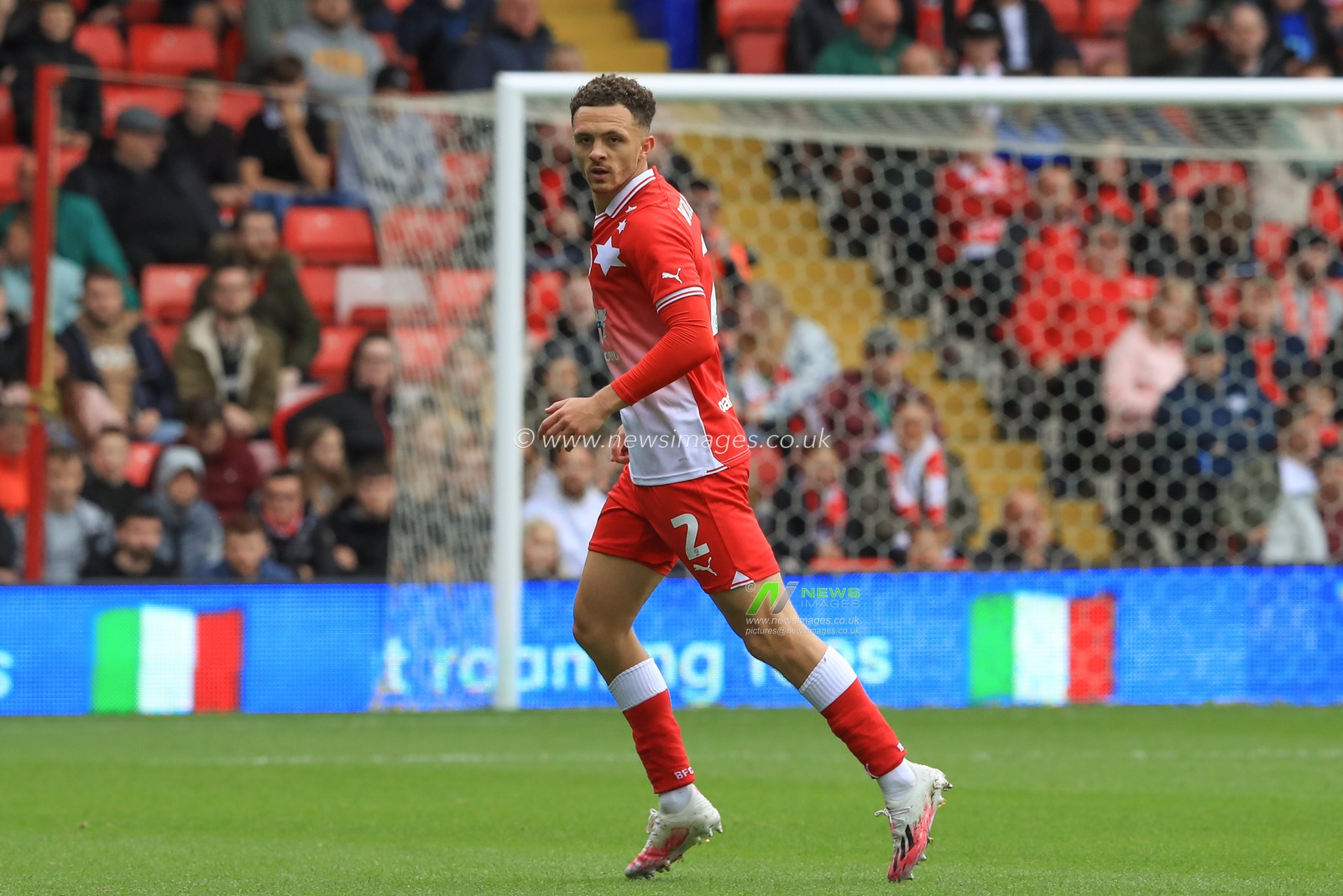 Jordan Williams #2 of Barnsley during the Sky Bet League 1 match Barnsley vs Port Vale at Oakwell, Barnsley, United Kingdom, 5th August 2023

(Photo by Alfie Cosgrove/News Images)