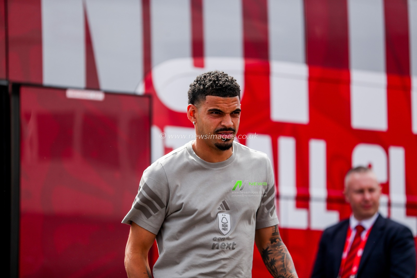 Morgan Gibbs-White of Nottingham Forest arrives at City Ground prior to the Premier League match Nottingham Forest vs Chelsea at City Ground, Nottingham, United Kingdom, 25th May 2025

(Photo by Izzy Poles/News Images)