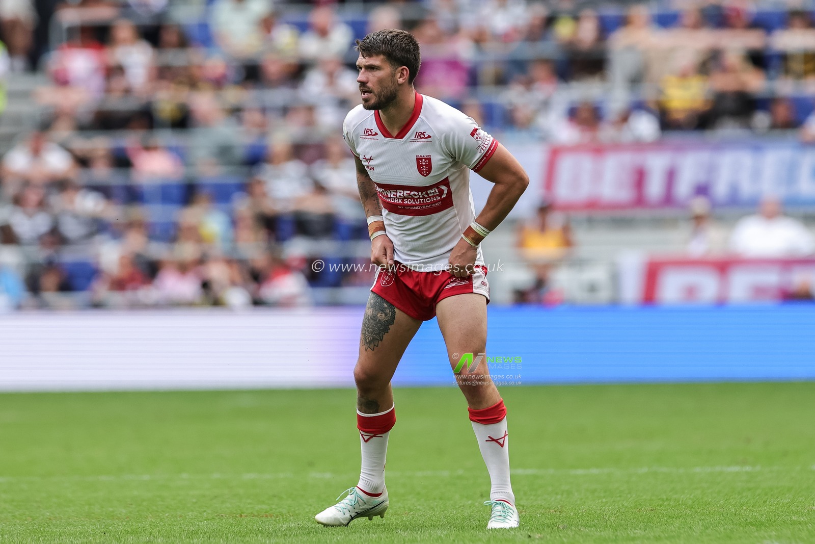 Oliver Gildart of Hull KR during the Betfred Super League Magic Weekend match Hull KR vs Hull FC at Hill Dickinson Stadium, Liverpool, United Kingdom on 04 July 2026

(Photo by Mark Cosgrove/News Images)