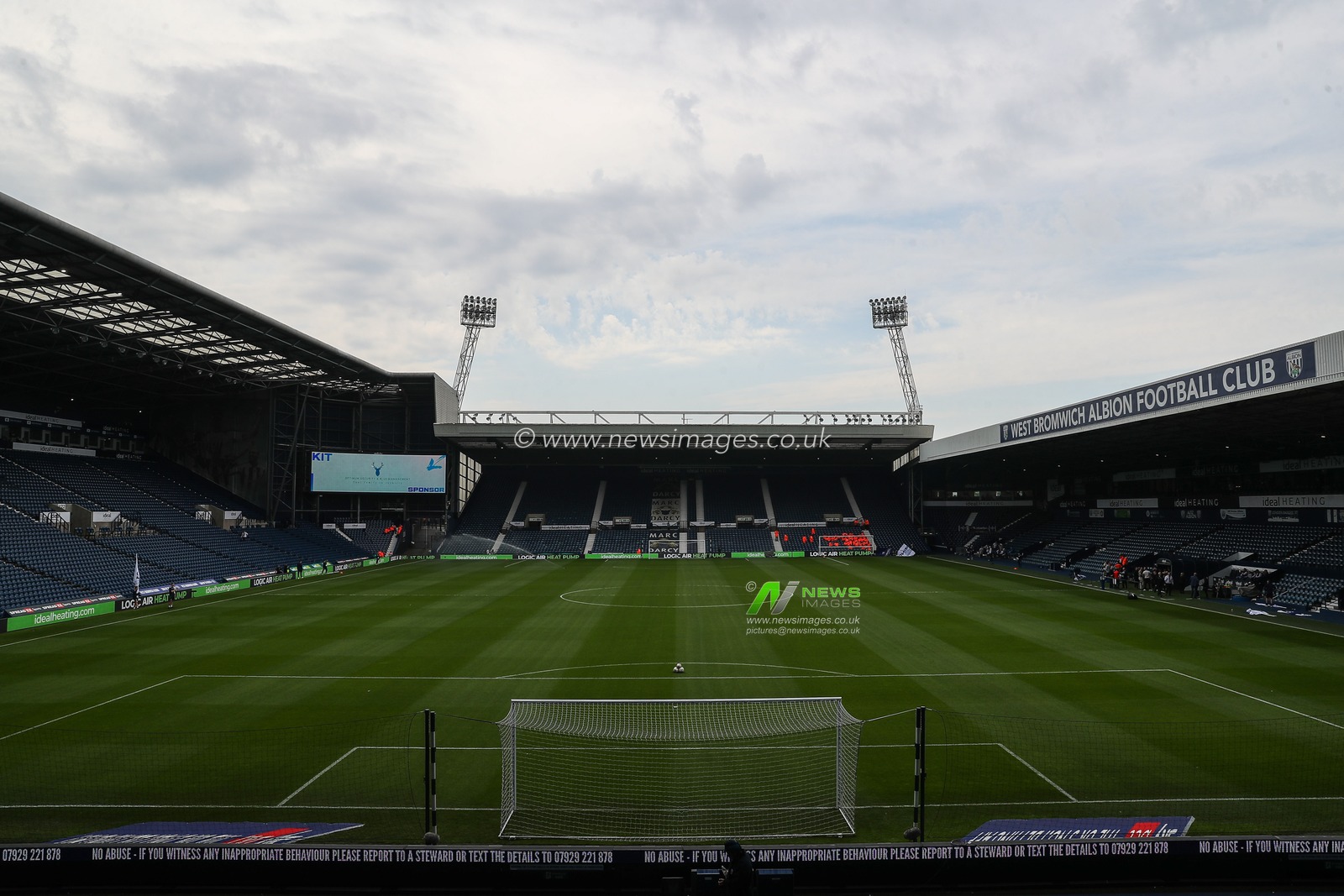 A general view inside of The Hawthorns, home of West Bromwich Albion ahead of the Sky Bet Championship Play-Off Semi-Final First Leg match West Bromwich Albion vs Southampton at The Hawthorns, West Bromwich, United Kingdom, 12th May 2024

(Photo by Gareth Evans/News Images)