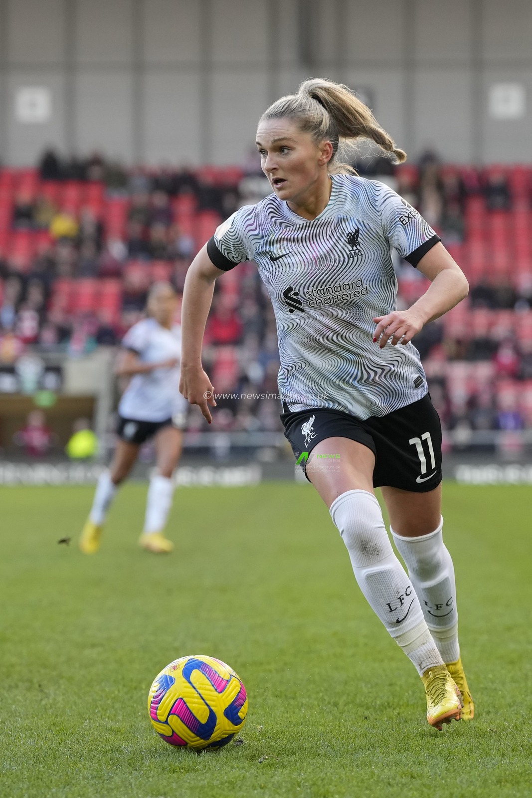 Melissa Lawley #11 of Liverpool Women during the The Fa Women's Super League match Manchester United Women vs Liverpool Women at Leigh Sports Village, Leigh, United Kingdom, 15th January 2023

(Photo by Steve Flynn/News Images)
