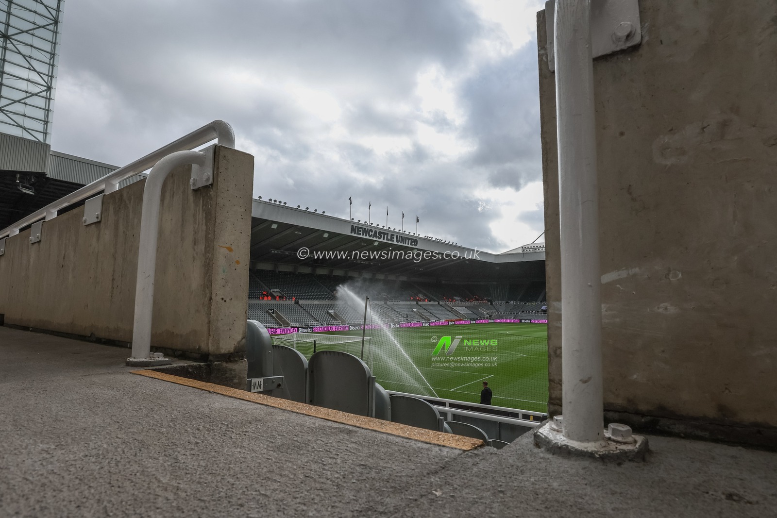 A general view of St James Park ahead of the Premier League match Newcastle United vs West Ham United at St. James's Park, Newcastle, United Kingdom, 30th March 2024

(Photo by Mark Cosgrove/News Images)