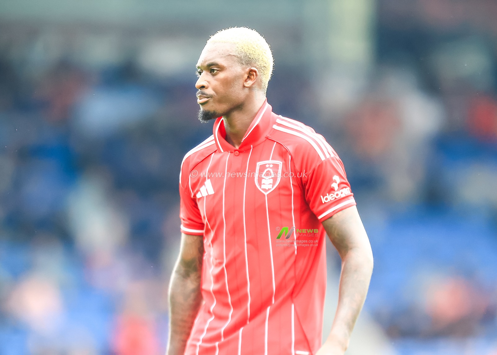 Callum Hudson-Odoi of Nottingham Forest during the Pre-season friendly match Nottingham Forest vs Monaco at SMH Group Stadiumact Stadium, Chesterfield, United Kingdom, 19th July 2025

(Photo by Richard Bierton/News Images)