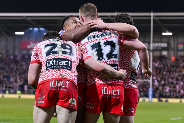 Betfred Super League Round 3 Leigh Leopards v Catalans Dragons