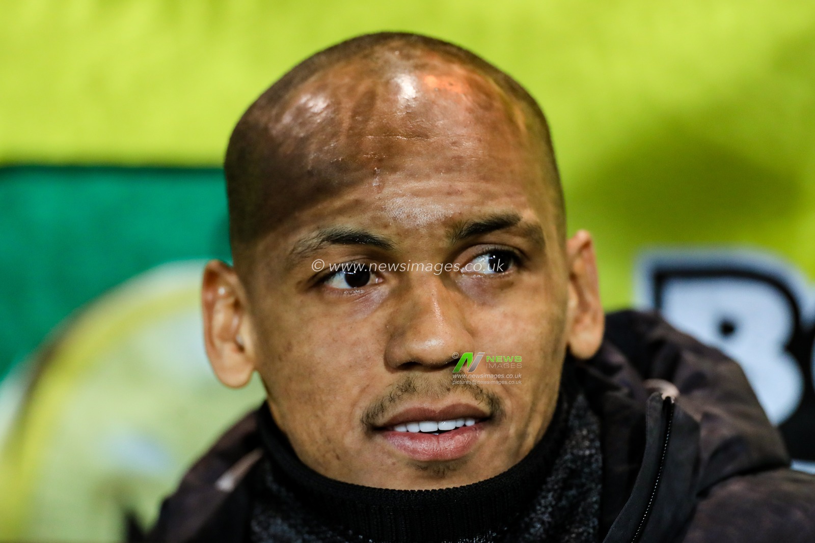 15th February 2020, Carrow Road, Norwich, England; Premier League, Norwich City v Liverpool : Fabinho (3) of Liverpool on the bench at Norwich