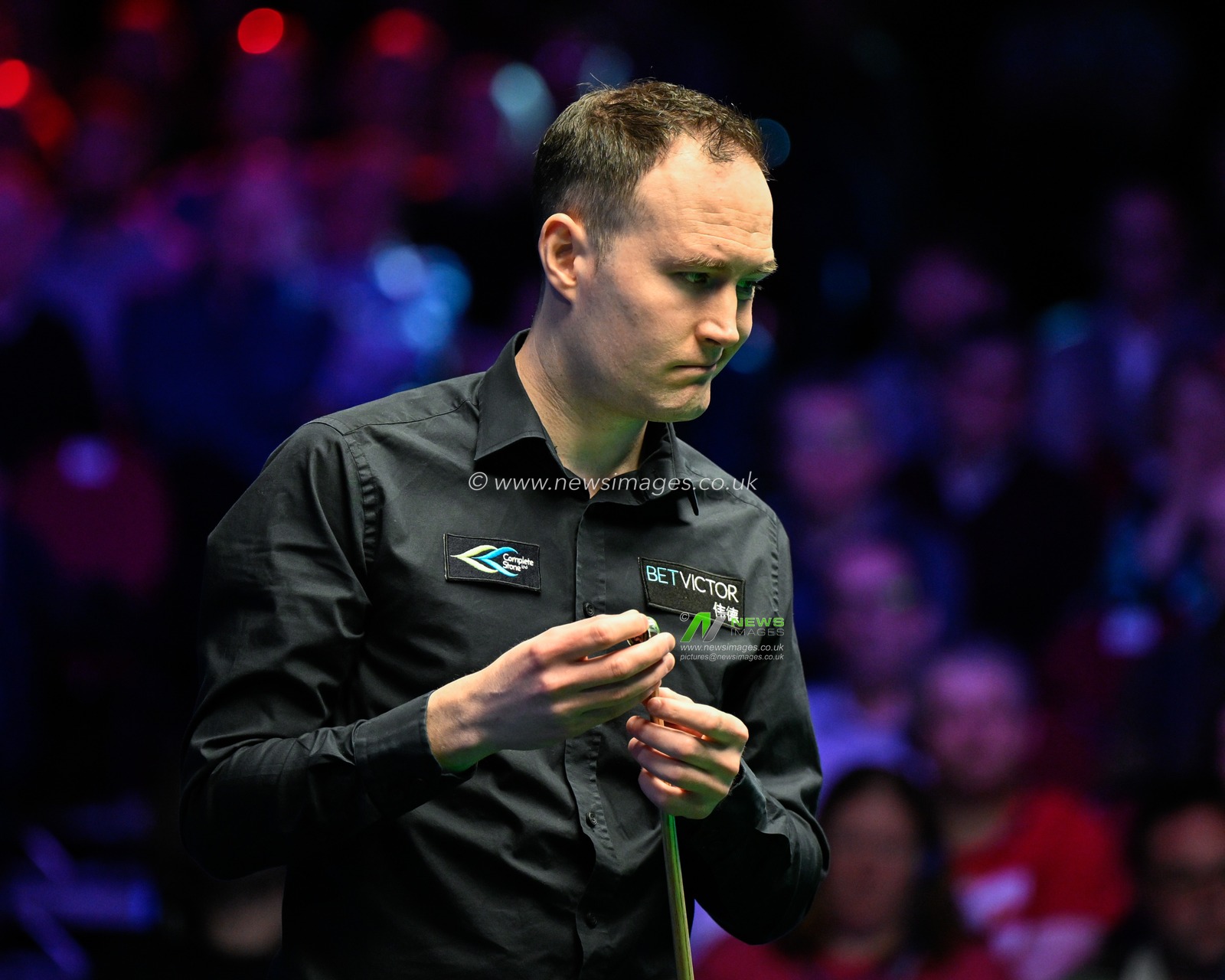 Martin O'Donnell reacts, during the 2024 BetVictor Welsh Open Final at Venue Cymru, Llandudno, United Kingdom, 18th February 2024

(Photo by Cody Froggatt/News Images)