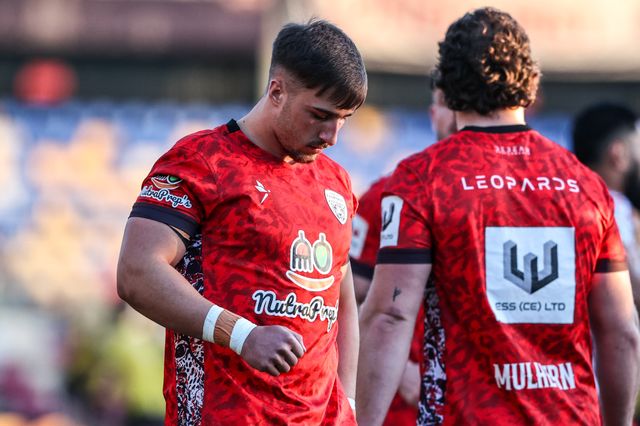 Ryan Brown of Leigh Leopards in the pre-game warm up during the Betfred Super League round 8 match York Knights vs Leigh Leopards at LNER Community Stadium, York, United Kingdom on 17 April 2026

(Photo by Alfie Cosgrove/News Images)
