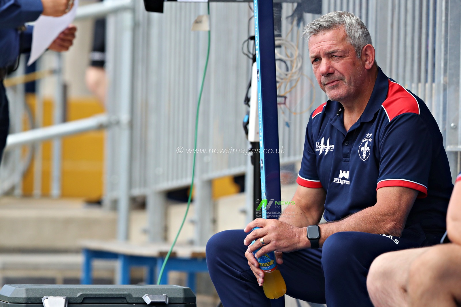 Daryl Powell, Head Coach of Wakefield Trinity before the Betfred Super League Round 14 match Wakefield Trinity vs Leigh Leopards at DIY Kitchens Stadium, Wakefield, United Kingdom, 15th June 2025

(Photo by Sam Eaden/News Images)