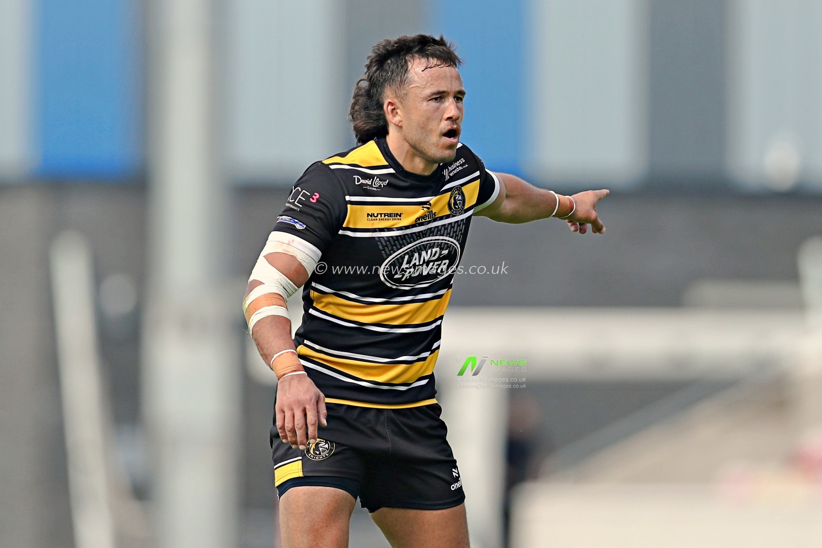 Sam Cook of York Knights RLFC during the Betfred Championship match York City Knights vs Featherstone Rovers at LNER Community Stadium, York, United Kingdom, 29th June 2025(Photo by Sam Eaden/News Images)