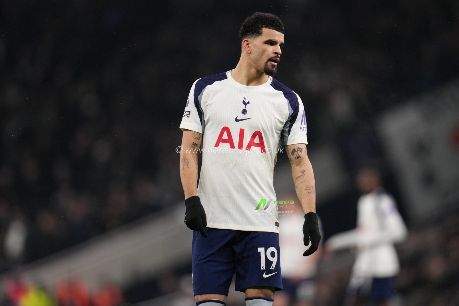 Dominic Solanke of Tottenham Hotspur during the Premier League match Tottenham Hotspur vs Newcastle Untied at Tottenham Hotspur Stadium, London, United Kingdom on 10 February 2026

(Photo by Harvey Murphy/News Images)