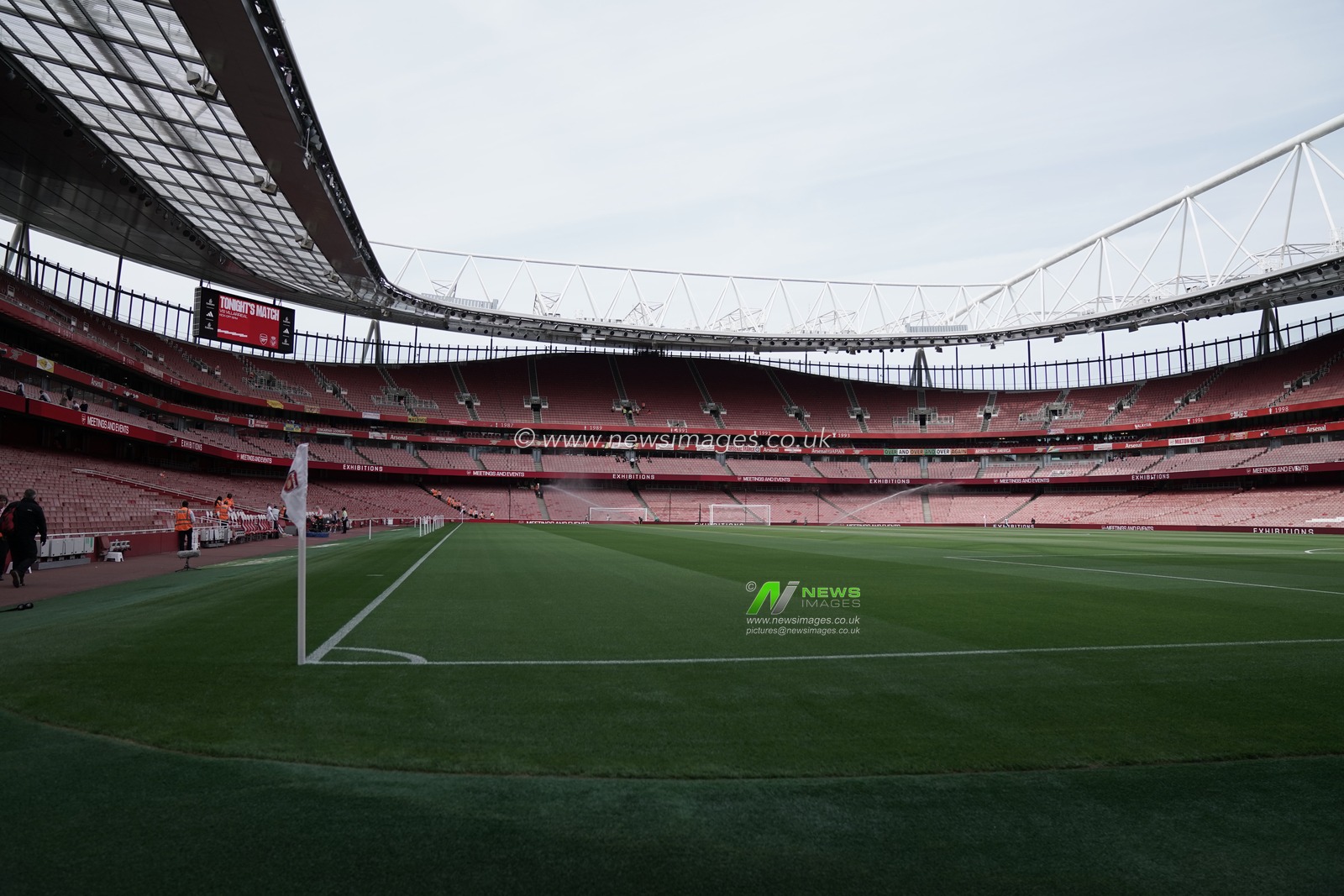 General view of the Emirates Stadium ahead of the Pre-season friendly match Arsenal vs Villarreal at Emirates Stadium, London, United Kingdom, 6th August 2025

(Photo by Harvey Murphy/News Images)