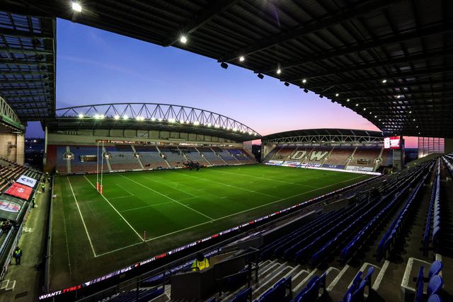 A general view of the Brick Community Stadium ahead of the Betfred Super League round 5 match Wigan Warriors vs York Knights at The Brick Community Stadium, Wigan, United Kingdom on 19 March 2026

(Photo by Alfie Cosgrove/News Images)