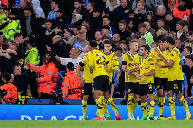 UEFA Champions League Manchester City v Borussia Dortmund