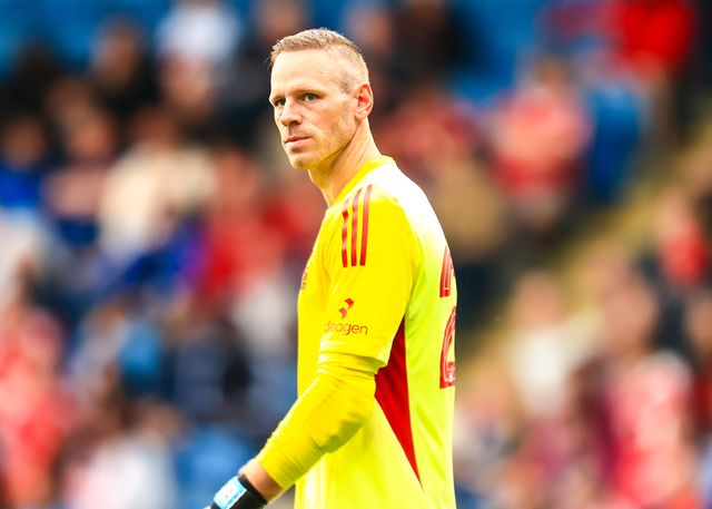 Matz Sels Nottingham Forest goalkeeper during the Pre-season friendly match Nottingham Forest vs Monaco at SMH Group Stadiumact Stadium, Chesterfield, United Kingdom, 19th July 2025

(Photo by Richard Bierton/News Images)